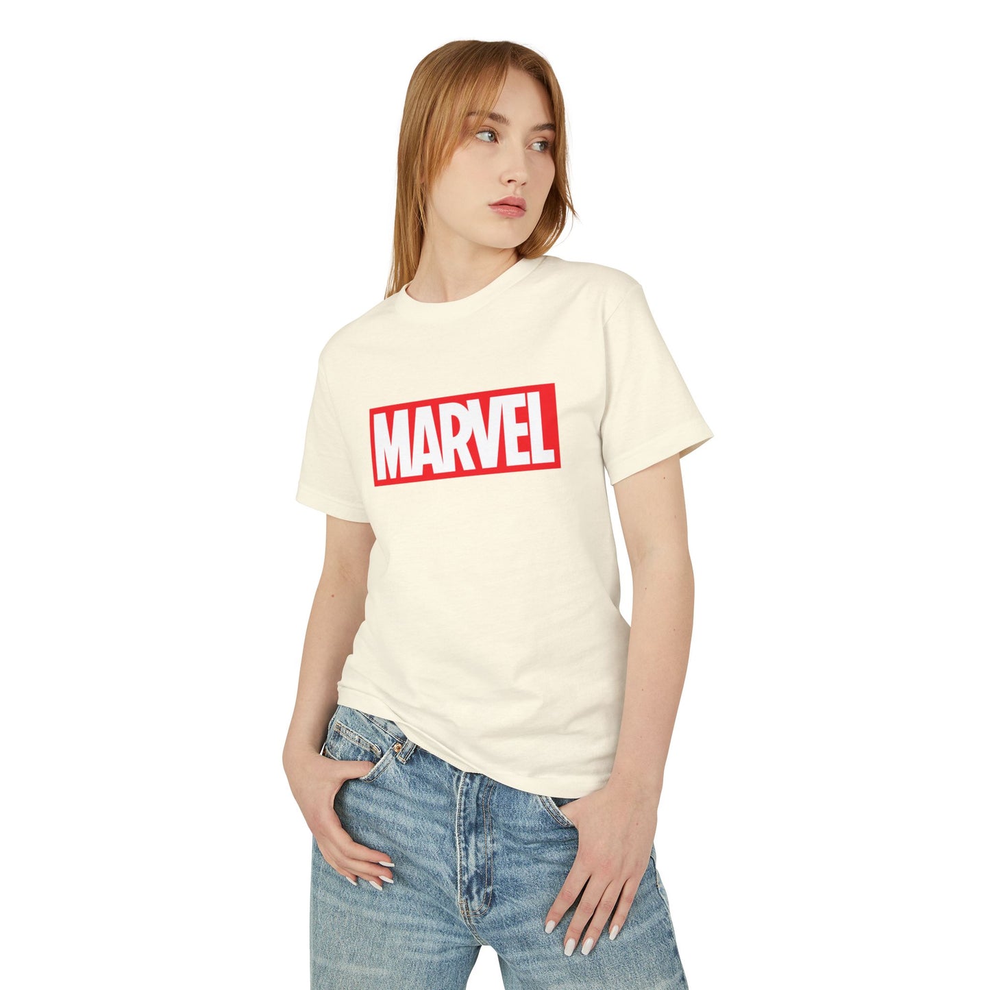 Marvel Deadpool Skull Heavyweight Tee - Unisex Cotton T-Shirt