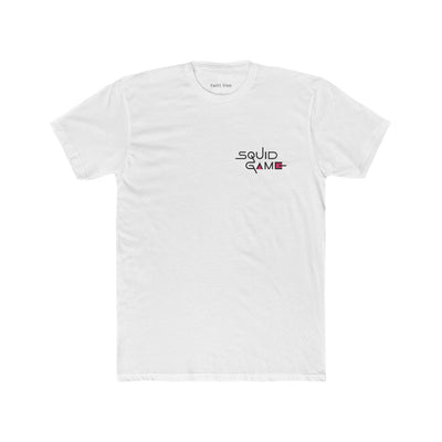 Squid Game Unisex Cotton Crew Tee, Fun Casual Wear, Gaming Merchandise, Fan Gift, Halloween Costume, Streetwear Style