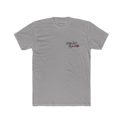 Squid Game Unisex Cotton Crew Tee, Fun Casual Wear, Gaming Merchandise, Fan Gift, Halloween Costume, Streetwear Style